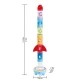 Jucarie de stivuit - Racheta cu ventilator si numere Jucarie de stivuit - Racheta cu ventilator si numere