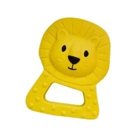 Jucarie dentitie - Leul Lion din cauciuc natural 100%