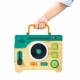 Jucarie interactiva din bambus, laborator cu melodii, panou DJ multifunctional, volum reglabil, Hape