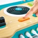 Jucarie interactiva din bambus, laborator cu melodii, panou DJ multifunctional, volum reglabil, Hape