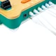 Jucarie interactiva din bambus, laborator cu melodii, panou DJ multifunctional, volum reglabil, Hape