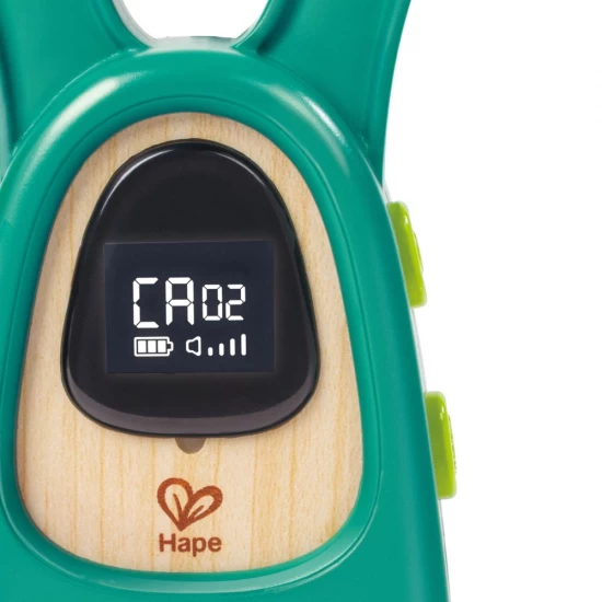 Set de joaca Walkie-Talkies din bambus Hape