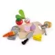 Set de joaca Hape - Alimente de baza de taiat 10 piese Set de joaca Hape - Alimente de baza de taiat 10 piese