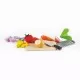 Set de joaca Hape - Alimente de baza de taiat 10 piese Set de joaca Hape - Alimente de baza de taiat 10 piese