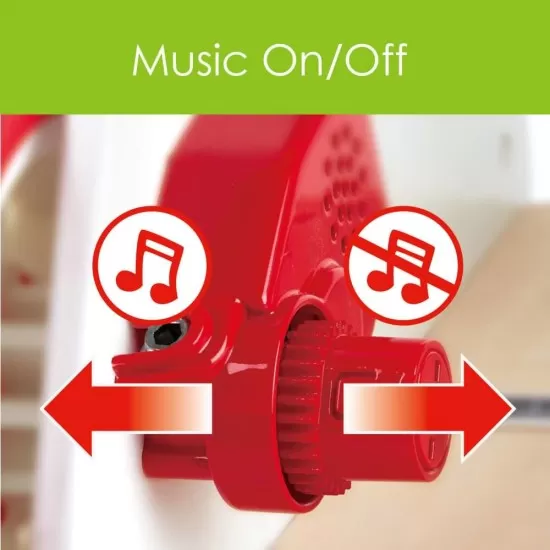 Antepremergator muzical din lemn Hape Antepremergator muzical din lemn Hape