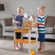 Set de joaca din lemn Hape - Banc de lucru Deluxe 79 piese Set de joaca din lemn Hape - Banc de lucru Deluxe 79 piese