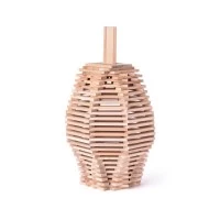 Set constructie din lemn - Caramizi natur Karla 200 piese