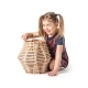 Set constructie din lemn - Caramizi natur Karla 200 piese