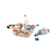 Set de joaca din lemn Catamaran 18 piese, colectia Green Planet Explorers, Hape