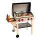 Set de joaca din lemn - Gratar gourmet cu mancare 22 piese Set de joaca din lemn - Gratar gourmet cu mancare 22 piese