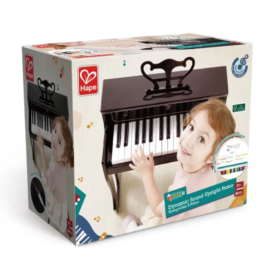 Pian electronic din lemn pentru copii Hape Pian electronic din lemn pentru copii Hape
