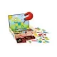 Set de joaca din lemn - Cutie de arta magnetica Hape 105 piese Set de joaca din lemn - Cutie de arta magnetica Hape 105 piese