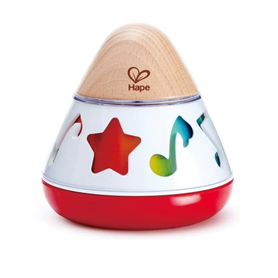 Jucarie din lemn Hape - Cutie muzicala rotativa Jucarie din lemn Hape - Cutie muzicala rotativa