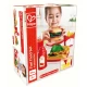 Set de joaca Fast-food din lemn Hape 27 piese Set de joaca Fast-food din lemn Hape 27 piese