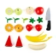 Set de joaca din lemn - Fructe sanatoase de taiat 9 piese Set de joaca din lemn - Fructe sanatoase de taiat 9 piese