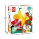 Set de joaca din lemn - Fructe sanatoase de taiat 9 piese Set de joaca din lemn - Fructe sanatoase de taiat 9 piese