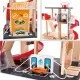 Set de joaca din lemn Hape - Garaj cu cascadorii Gearhead Set de joaca din lemn Hape - Garaj cu cascadorii Gearhead