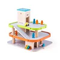 Set de joaca din lemn - Garaj pentru masini