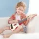 Jucarie din lemn - Instrument Ukulele (chitara) rosu Jucarie din lemn - Instrument Ukulele (chitara) rosu