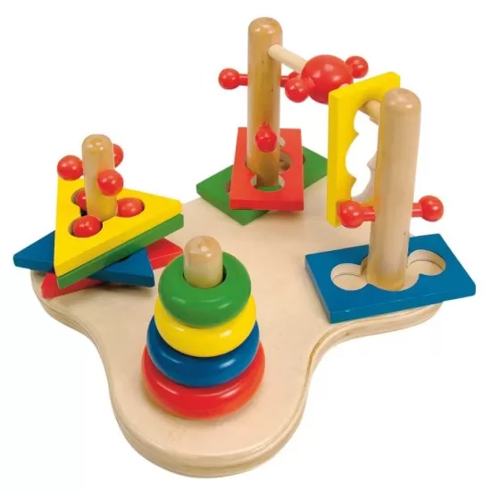 Jucarie din lemn - Joc de abilitati motorii 3D Jucarie din lemn - Joc de abilitati motorii 3D