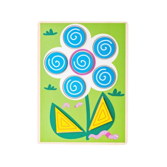 Joc de sortat forme din lemn Woodyland