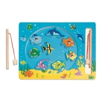 Joc magnetic de pescuit - Viata marina