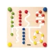 Joc educativ din lemn - Labirint cu bile Joc educativ din lemn - Labirint cu bile