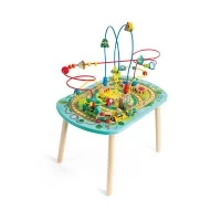 Set de joaca masuta cu cale ferata si parc de distractii
