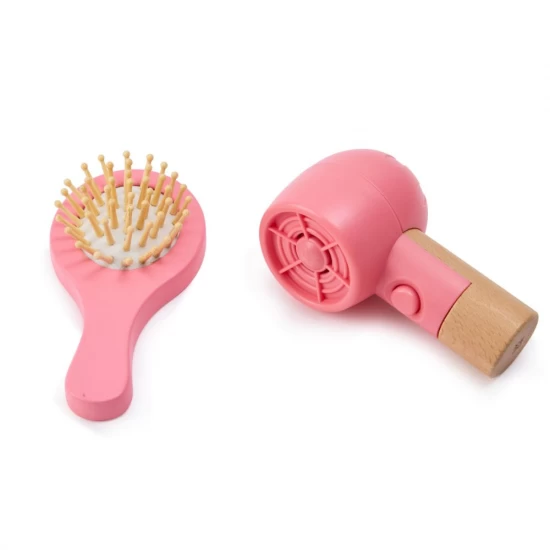 Masuta de toaleta eleganta din lemn pentru fetite Hape 14 piese