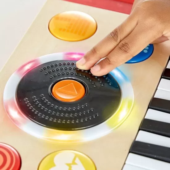 Jucarie din lemn pentru copii Studiou Dj Mix & Spin Hape Jucarie din lemn pentru copii Studiou Dj Mix & Spin Hape