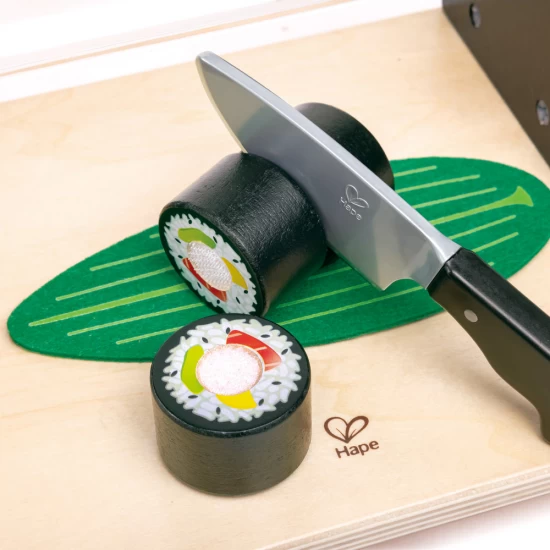 Set de joaca din lemn Hape Sushi 13 piese Set de joaca din lemn Hape Sushi 13 piese
