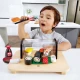 Set de joaca din lemn Hape Sushi 13 piese Set de joaca din lemn Hape Sushi 13 piese