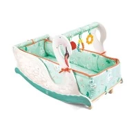 Scaun balansoar Lebada 2 in 1 pentru copii
