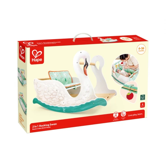 Scaun balansoar Lebada 2 in 1 pentru copii Scaun balansoar Lebada 2 in 1 pentru copii