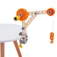 Set de joaca din lemn 3 experimente Hape 37 piese Set de joaca din lemn 3 experimente Hape 37 piese