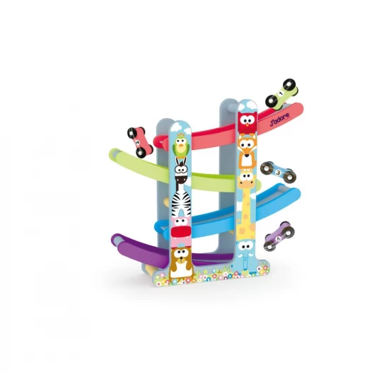 Set 3 jucarii educative J'adore Hape mov Set 3 jucarii educative J'adore Hape mov