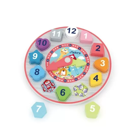 Set 3 jucarii educative din lemn Hape J'adore verde Set 3 jucarii educative din lemn Hape J'adore verde