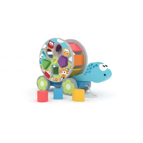 Set 3 jucarii educative din lemn Hape J'adore verde Set 3 jucarii educative din lemn Hape J'adore verde