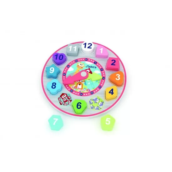 Set 3 jucarii educative din lemn Hape J'adore verde Set 3 jucarii educative din lemn Hape J'adore verde
