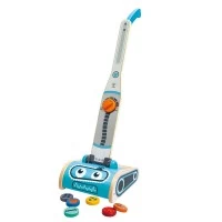 Set de joaca aspirator din lemn Hape 7 piese