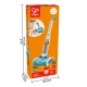 Set de joaca aspirator din lemn Hape 7 piese Set de joaca aspirator din lemn Hape 7 piese