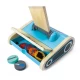 Set de joaca aspirator din lemn Hape 7 piese Set de joaca aspirator din lemn Hape 7 piese