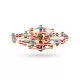 Set constructie din lemn Woodyland 340 piese