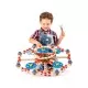 Set constructie din lemn Woodyland 340 piese