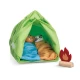 Set de joaca din lemn Hape Eco-Camping 25 piese Set de joaca din lemn Hape Eco-Camping 25 piese