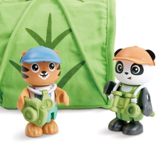 Set de joaca din lemn Hape Eco-Camping 25 piese Set de joaca din lemn Hape Eco-Camping 25 piese