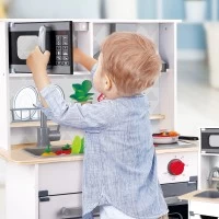 Bucatarie din lemn pentru copii Super Serve Hape