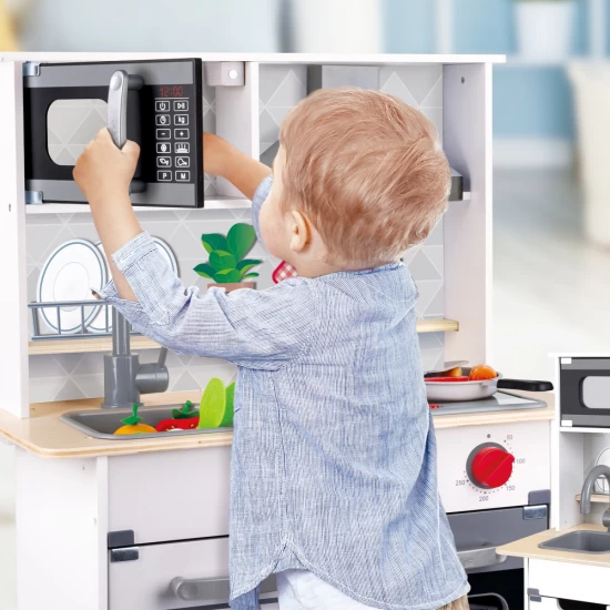 Bucatarie din lemn pentru copii Super Serve Hape