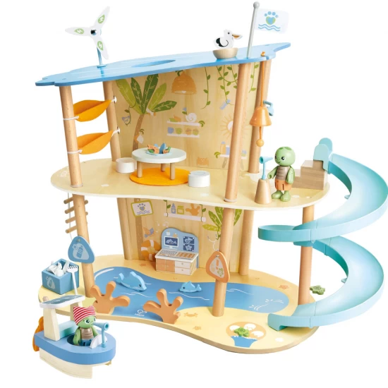 Set de joaca din lemn Hape - Salvarea oceanelor 48 piese Set de joaca din lemn Hape - Salvarea oceanelor 48 piese