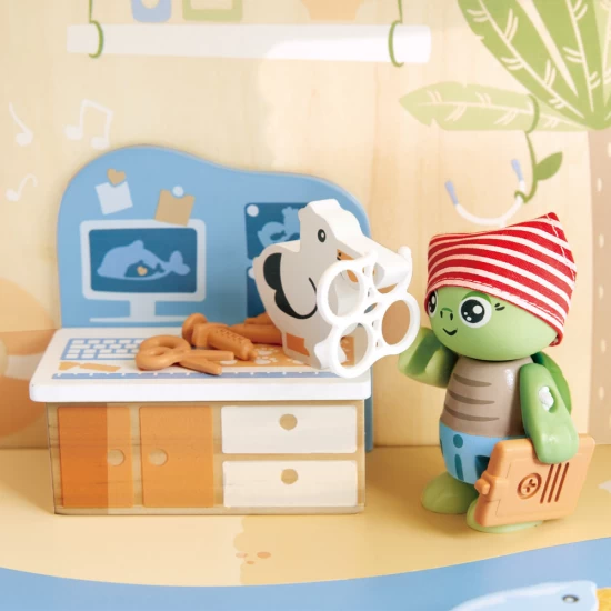 Set de joaca din lemn Hape - Salvarea oceanelor 48 piese Set de joaca din lemn Hape - Salvarea oceanelor 48 piese
